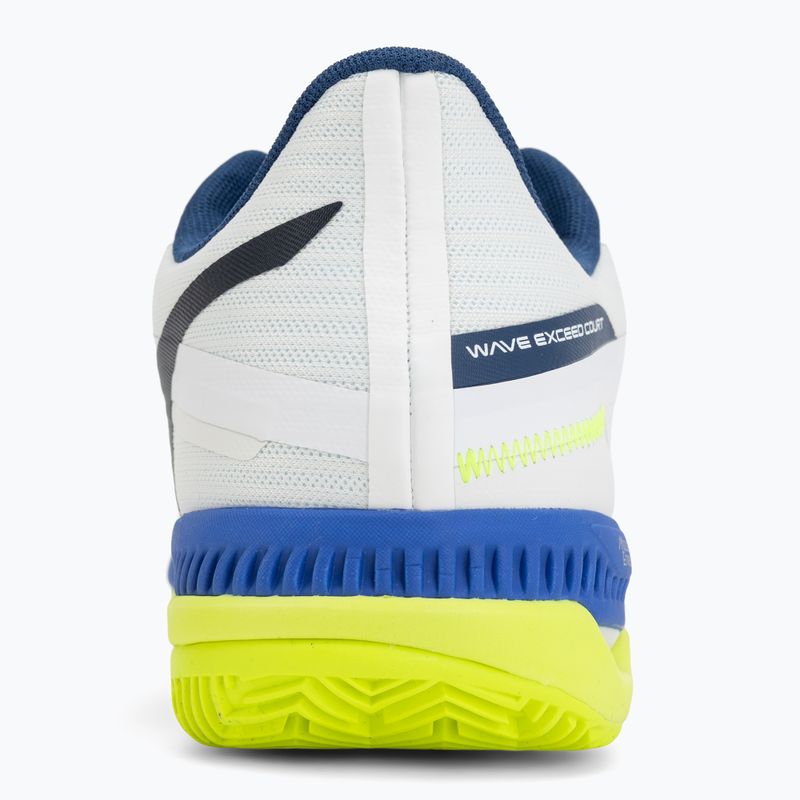 Teniso batai Mizuno Wave Exceed Court CC white/dazzling blue/lightning 6
