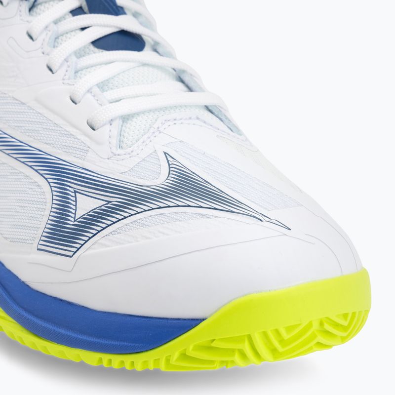 Teniso batai Mizuno Wave Exceed Court CC white/dazzling blue/lightning 7