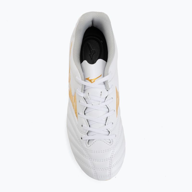 Vaikiški futbolo bateliai Mizuno Monarcida Neo III Select FG white/mp gold 5