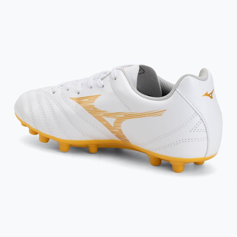 Vaikiški futbolo bateliai Mizuno Monarcida Neo III Select AG white/mp gold 3