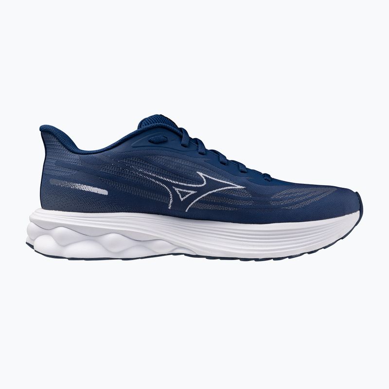 Vyriški bėgimo batai Mizuno Wave Skyrise 7 estate blue/white/coral rose 2