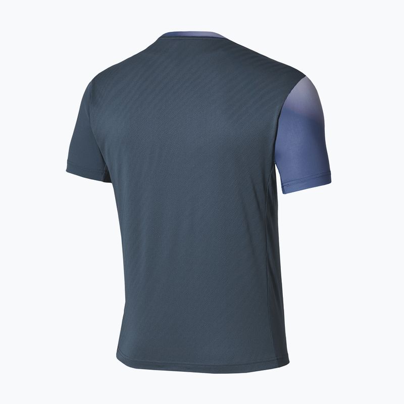 Vyriški teniso marškinėliai Mizuno Graphic Short Sleeve Tee insigna blue 2