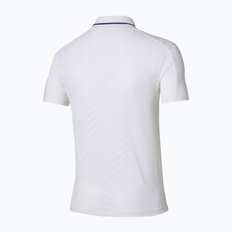 Vyriški teniso marškinėliai Mizuno Tennis Short Sleeve Polo white 2