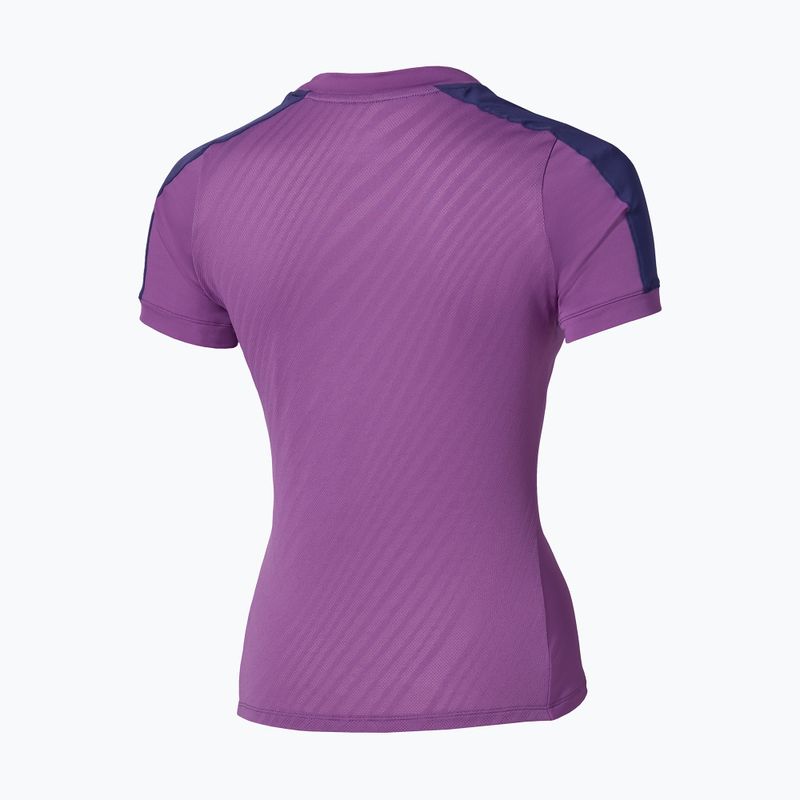 Moteriški teniso marškinėliai Mizuno Tennis Short Sleeve Tee dahlia 2