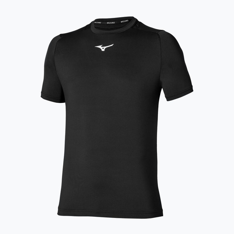 Vyriški teniso marškinėliai Mizuno Tennis Core Short Sleeve Tee black/black