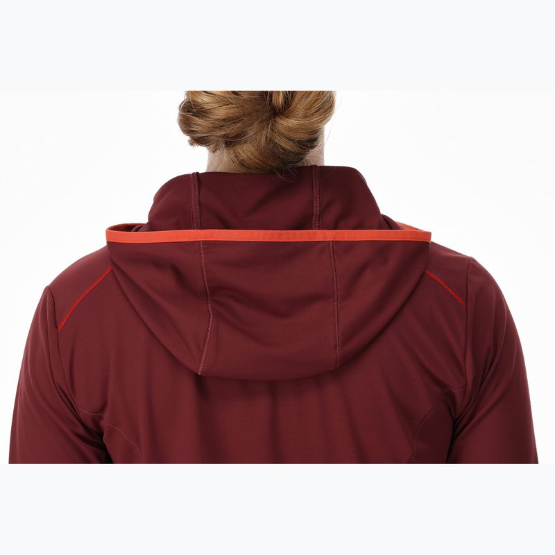 Moteriškas žygio džemperis Rab Force Hoody deep heather 4