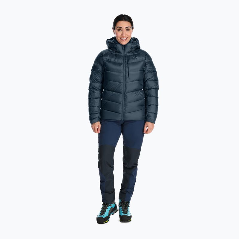 Moteriška pūkinė striukė Rab Axion Pro blue QDE-65-ORB-08 4