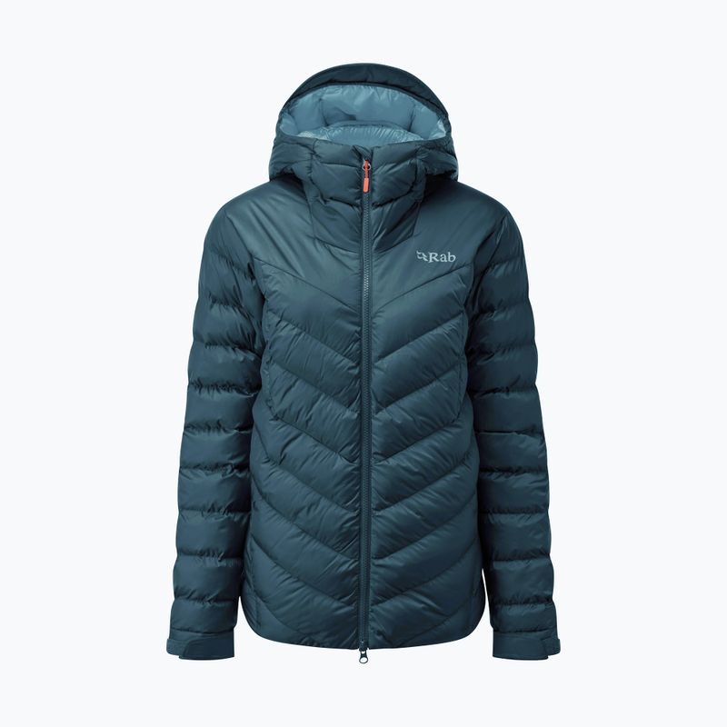 Moteriška pūkinė striukė Rab Nebula Pro blue QIO-58-ORB-08 9