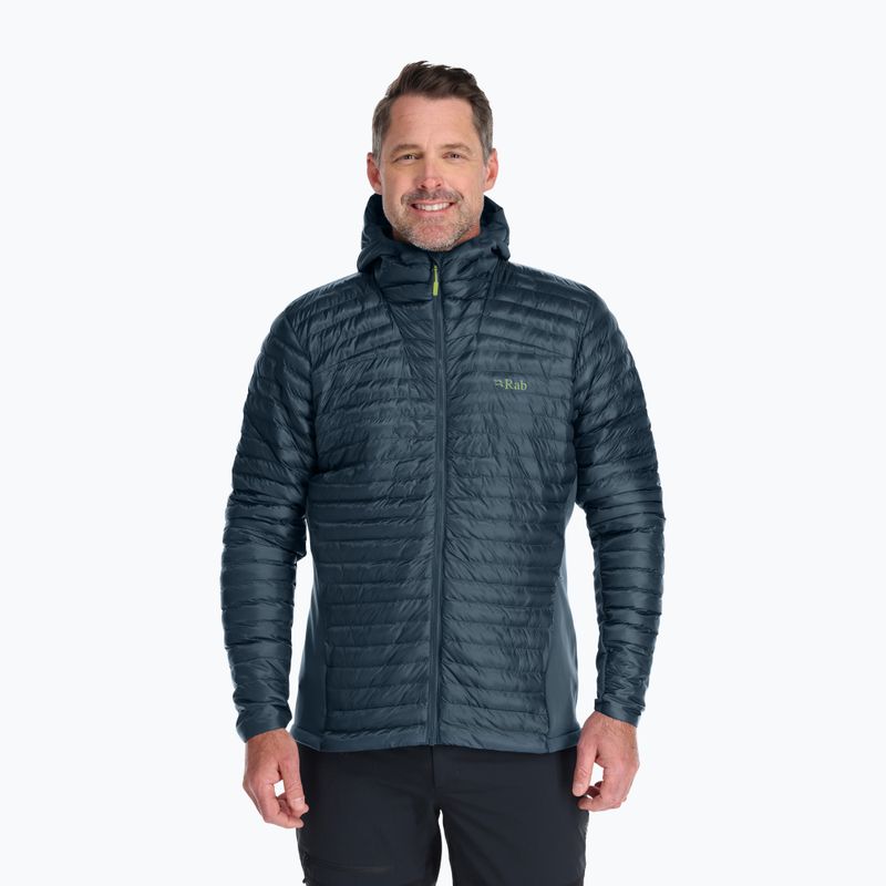 Vyriška pūkinė striukė Rab Cirrus Flex 2.0 Down Jacket orion blue