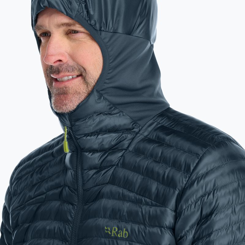 Vyriška pūkinė striukė Rab Cirrus Flex 2.0 Down Jacket orion blue 4