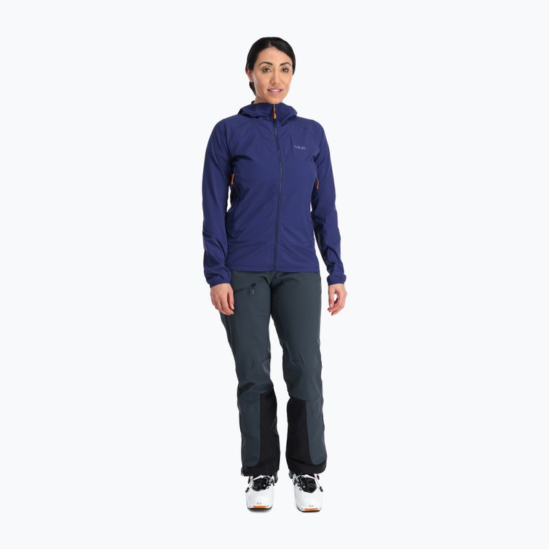 Moteriška softshell striukė Rab Borealis blue QWS-39-PTB-08 3