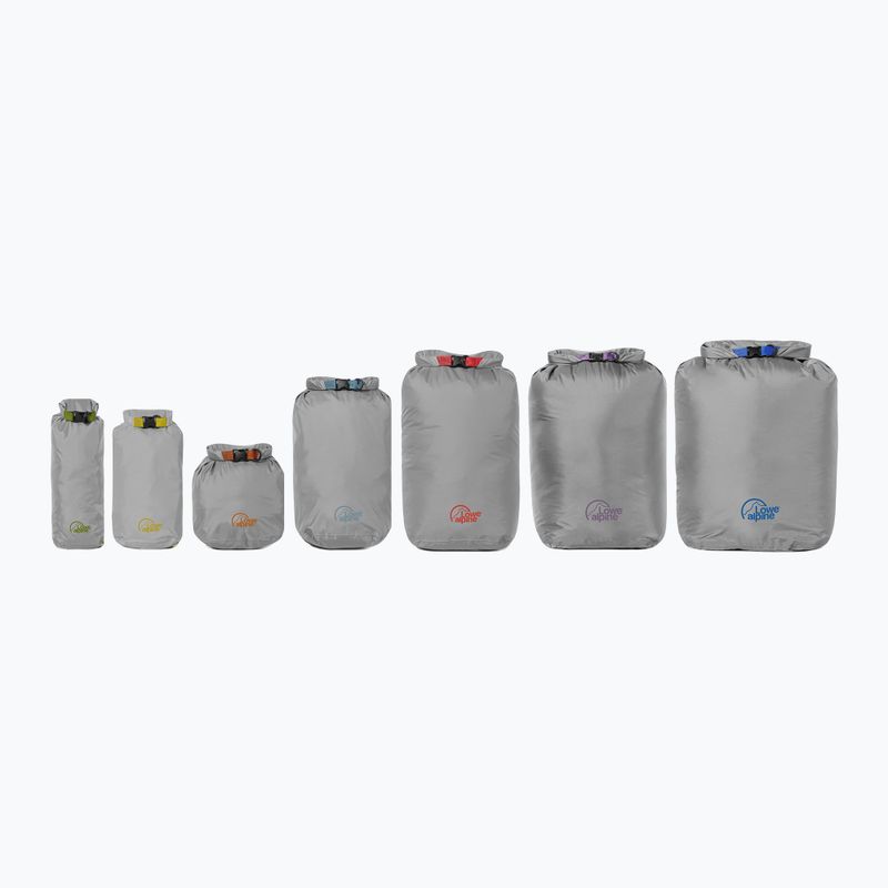 Vandeniui atsparus maišas Rab Drysack 20 l zinc 2