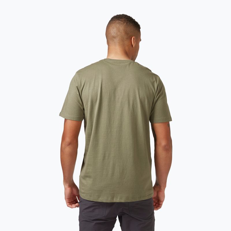 Vyriški marškinėliai Rab Stance Logo light khaki 3