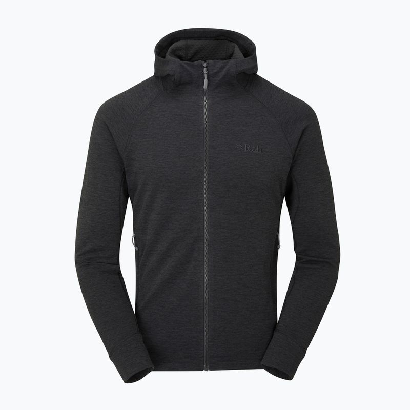 Vyriška trekingo striukė Rab Nexus Hoody black QFF-70 4