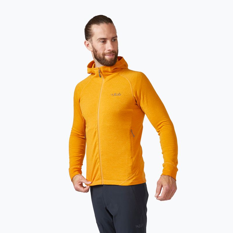 Vyriška trekingo striukė Rab Nexus Hoody orange QFF-70