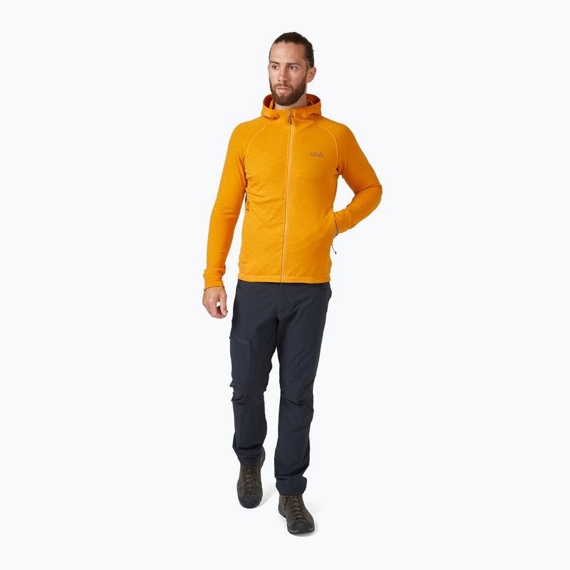 Vyriška trekingo striukė Rab Nexus Hoody orange QFF-70 3