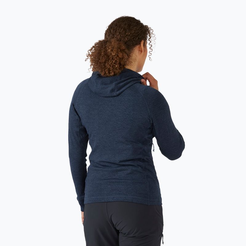 Moteriška trekingo striukė Rab Nexus Hoody navy blue QFF-71 2