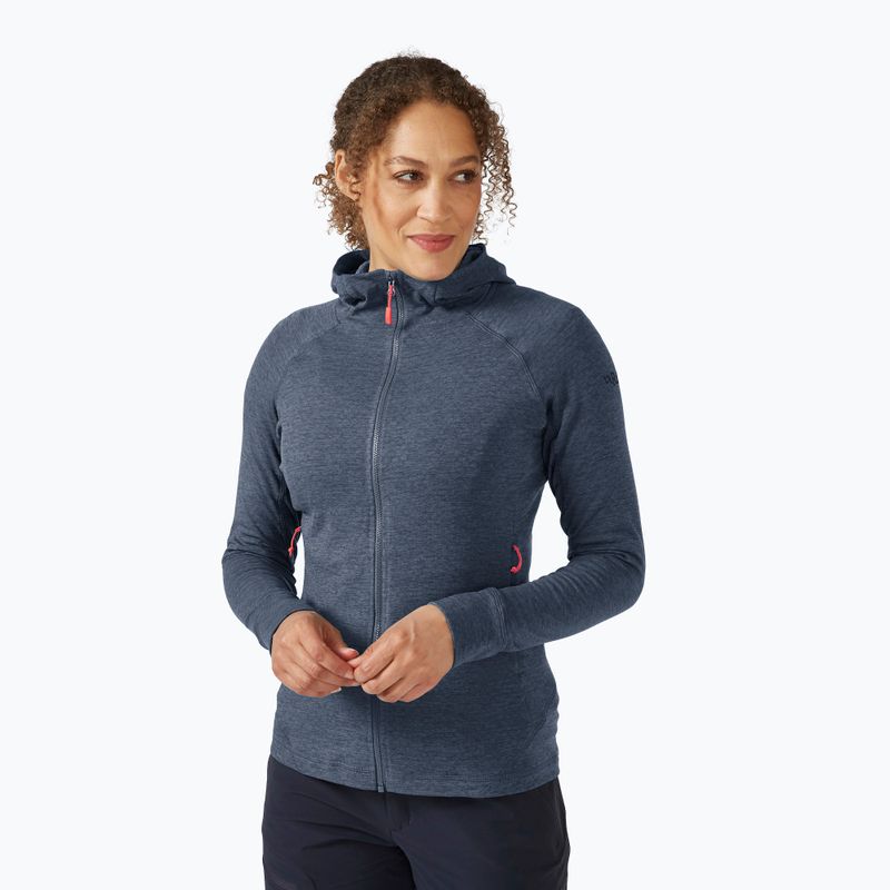 Moteriška trekingo striukė Rab Nexus Hoody pilka QFF-71