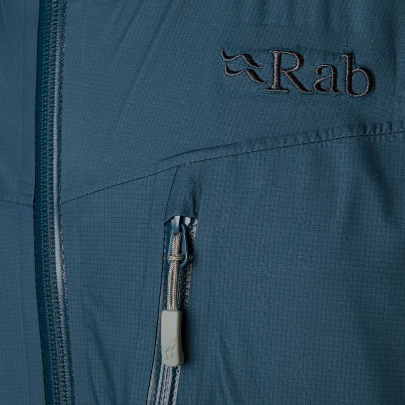 Rab Latok Paclite Plus vyriška striukė nuo lietaus mėlyna QWH-55 11