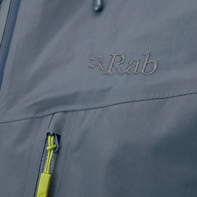 Rab Latok Paclite Plus vyriška striukė nuo lietaus mėlyna QWH-55 7