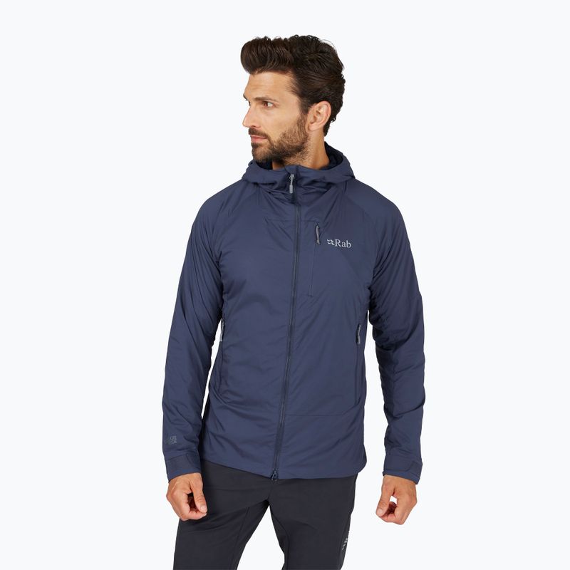Vyriška softshell striukė Rab VR Summit deep ink