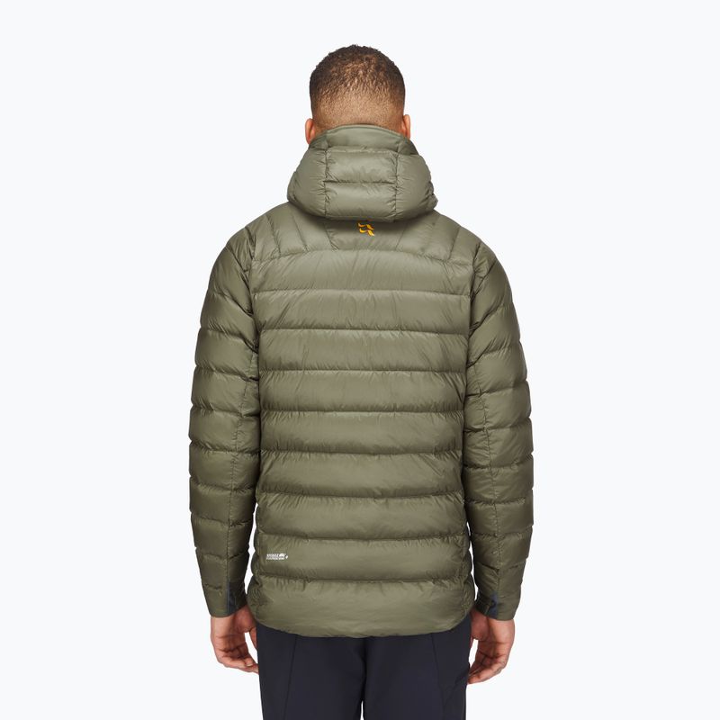 Vyriška pūkinė striukė Rab Electron Pro light khaki 3