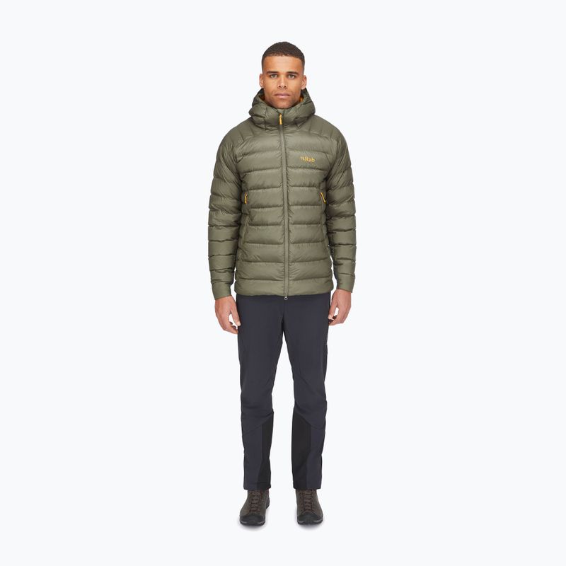 Vyriška pūkinė striukė Rab Electron Pro light khaki 4
