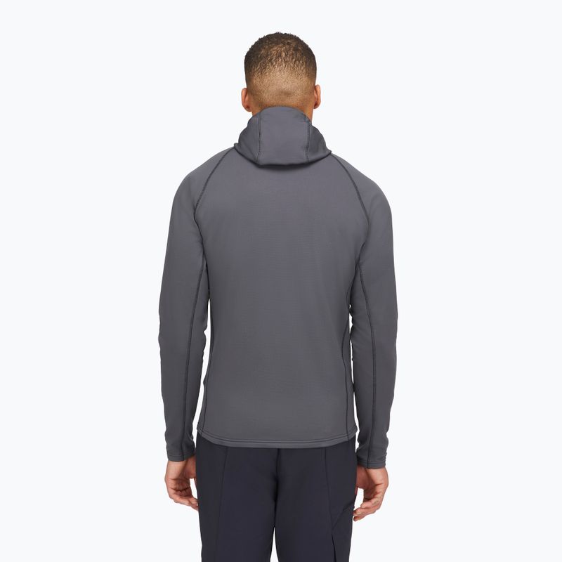 Vyriškas džemperis Rab Superflux Hoody graphene/firecracker 3