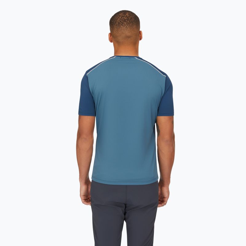 Vyriški marškinėliai Rab Force orion blue/tempest blue 3