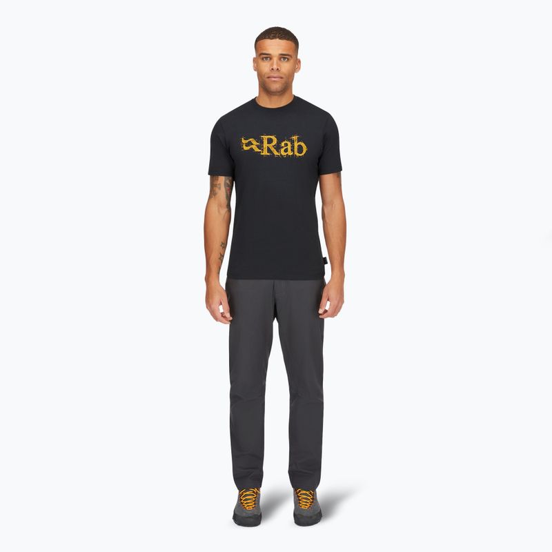 Vyriški marškinėliai Rab Stance Tech Sketch beluga 2