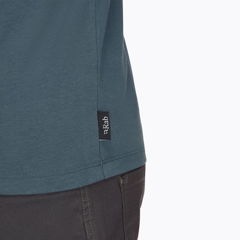 Vyriški marškinėliai Rab Stance Alpine Peak orion blue 6