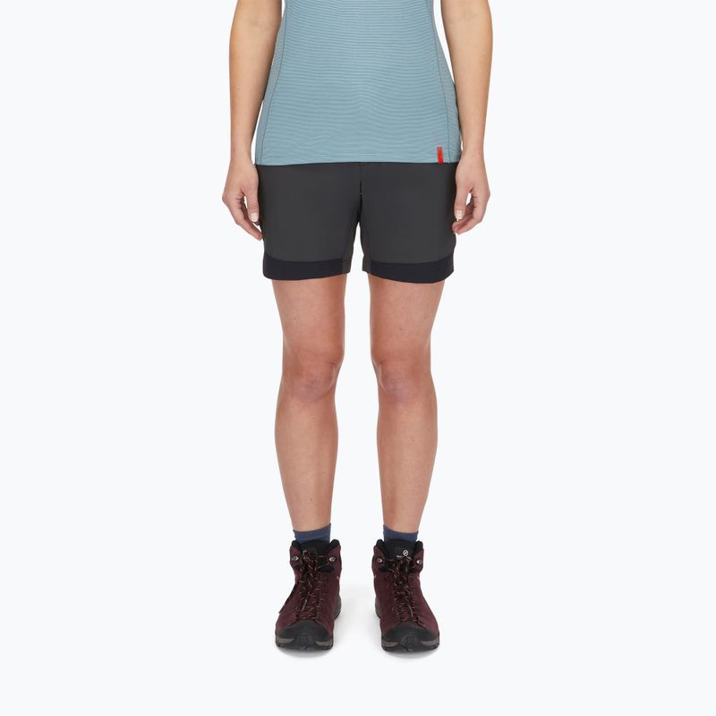 Moteriški žygių šortai Rab Torque Mountain anthracite/black 4
