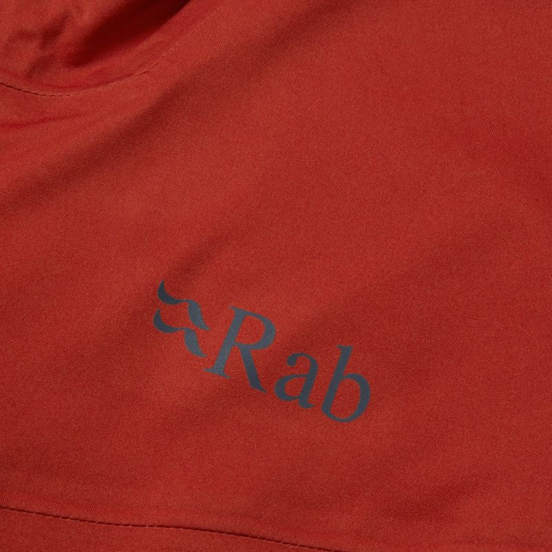 Vyriška lietaus striukė Rab Kinetic 2.0 tuscan red 6