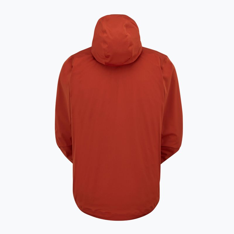 Vyriška lietaus striukė Rab Kinetic 2.0 tuscan red 11