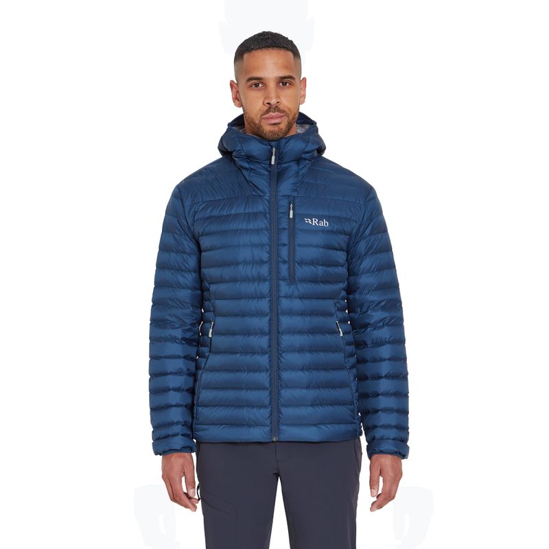 Vyriška pūsta striukė Rab Microlight Alpine tempest blue 2