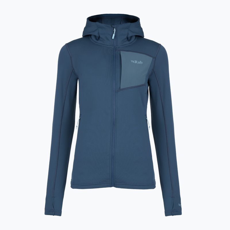 Moteriškas džemperis Rab Superflux Hoody tempest blue