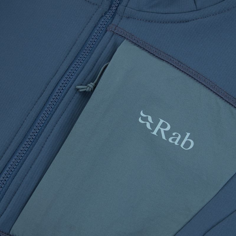 Moteriškas džemperis Rab Superflux Hoody tempest blue 3