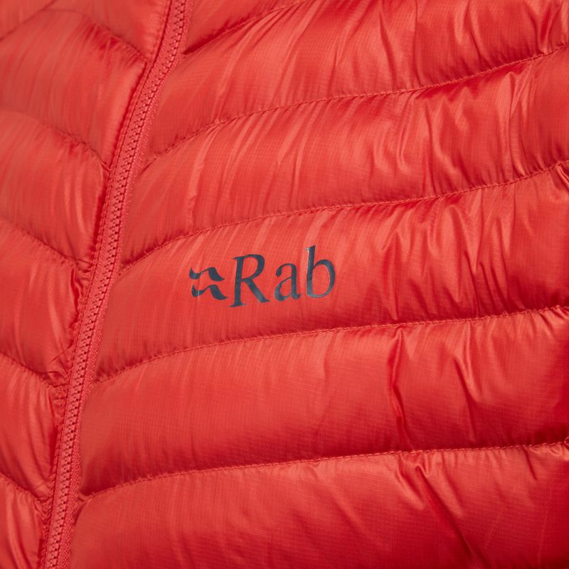 Vyriška pūsta striukė Rab Cirrus Flex Hoody tuscan red 6