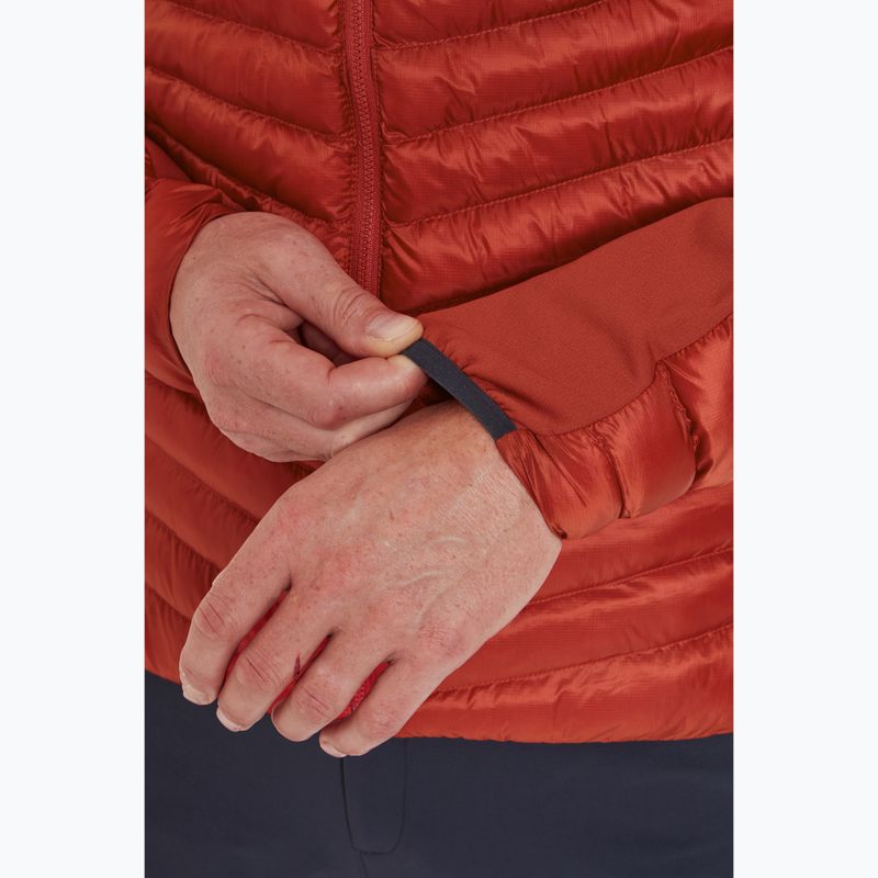 Vyriška pūsta striukė Rab Cirrus Flex Hoody tuscan red 8