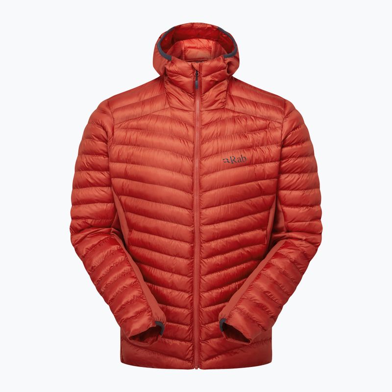 Vyriška pūsta striukė Rab Cirrus Flex Hoody tuscan red 12