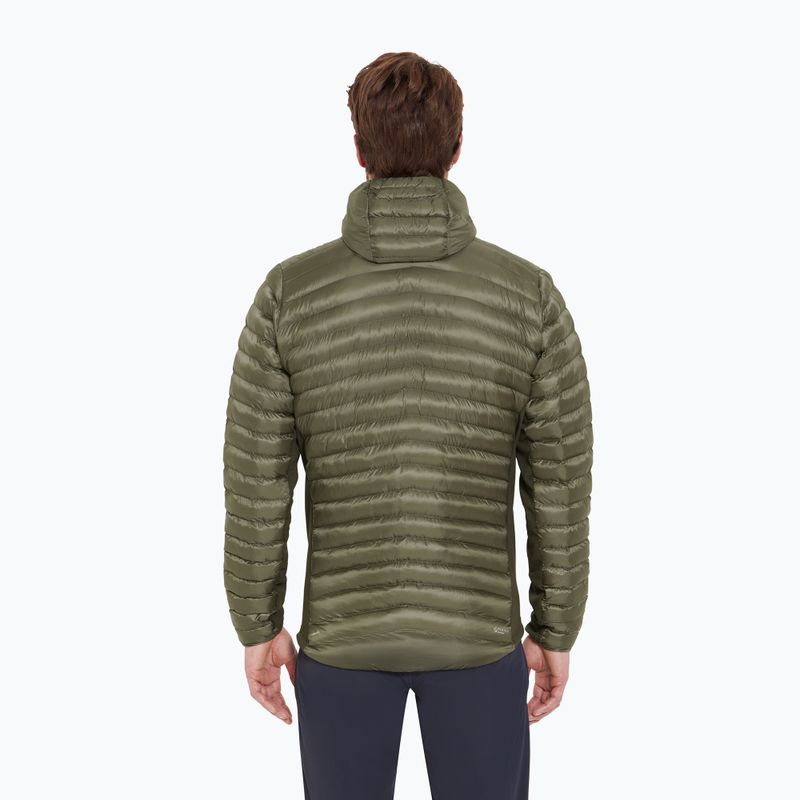 Vyriška pūsta striukė Rab Cirrus Flex Hoody light khaki/army 3