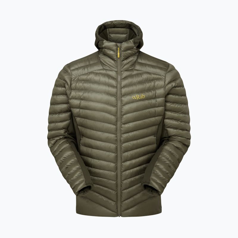 Vyriška pūsta striukė Rab Cirrus Flex Hoody light khaki/army 4