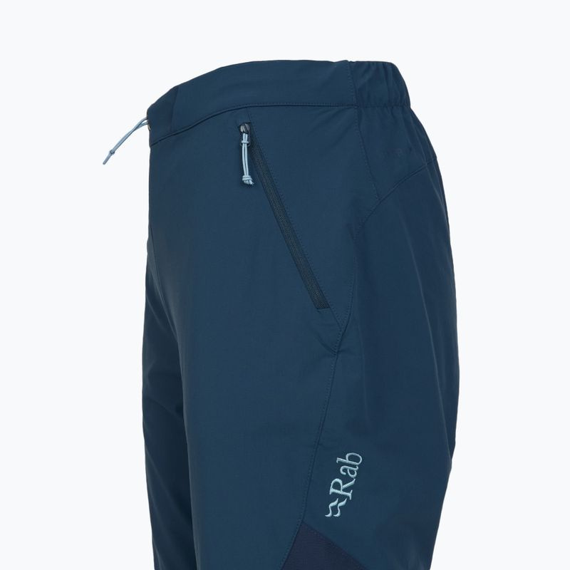 Moteriškos softshell kelnės Rab Torque tempest blue 3