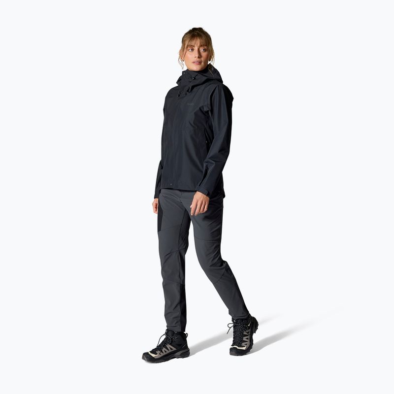 Moteriška lietaus striukė Rab Downpour black 2
