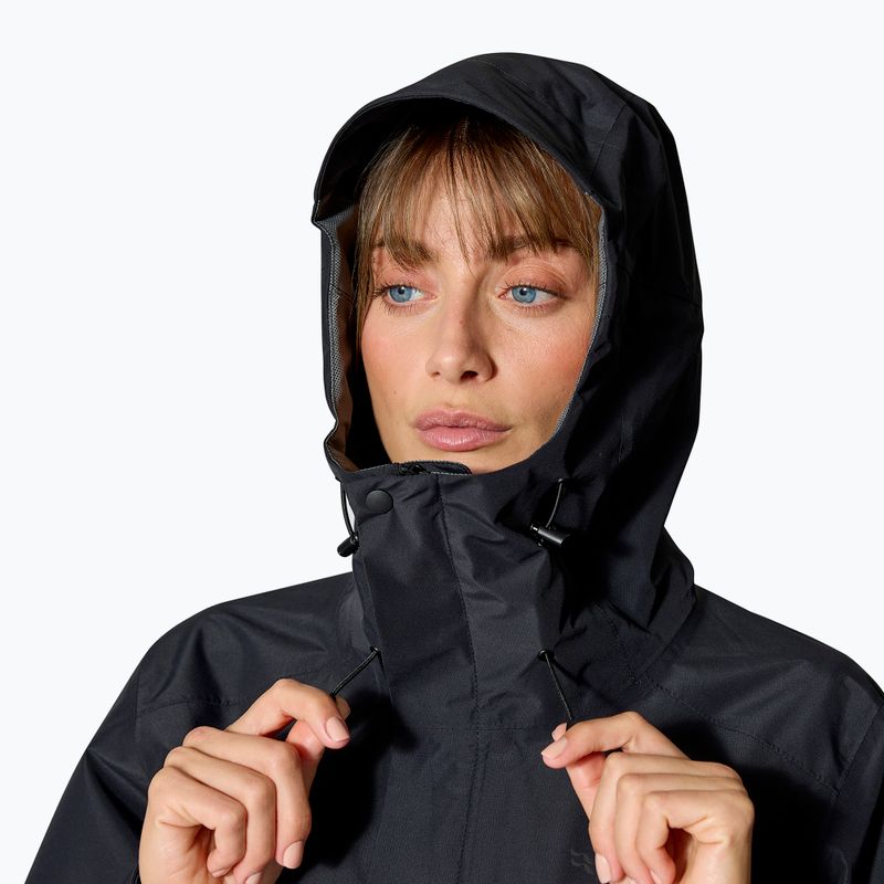 Moteriška lietaus striukė Rab Downpour black 5