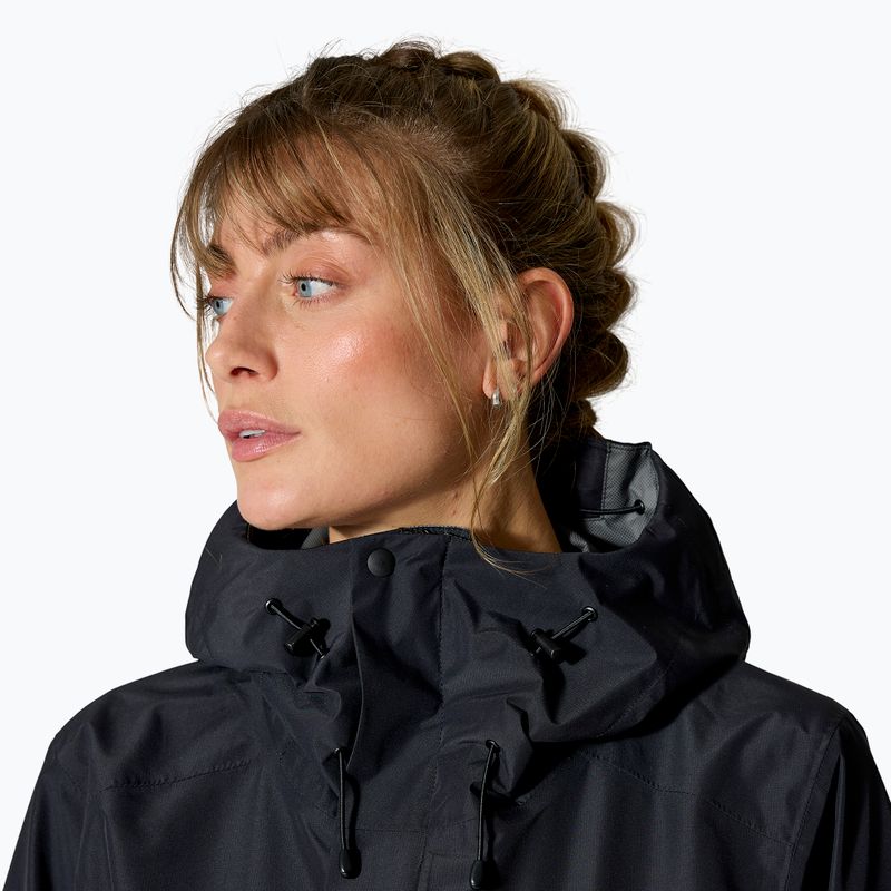 Moteriška lietaus striukė Rab Downpour black 7