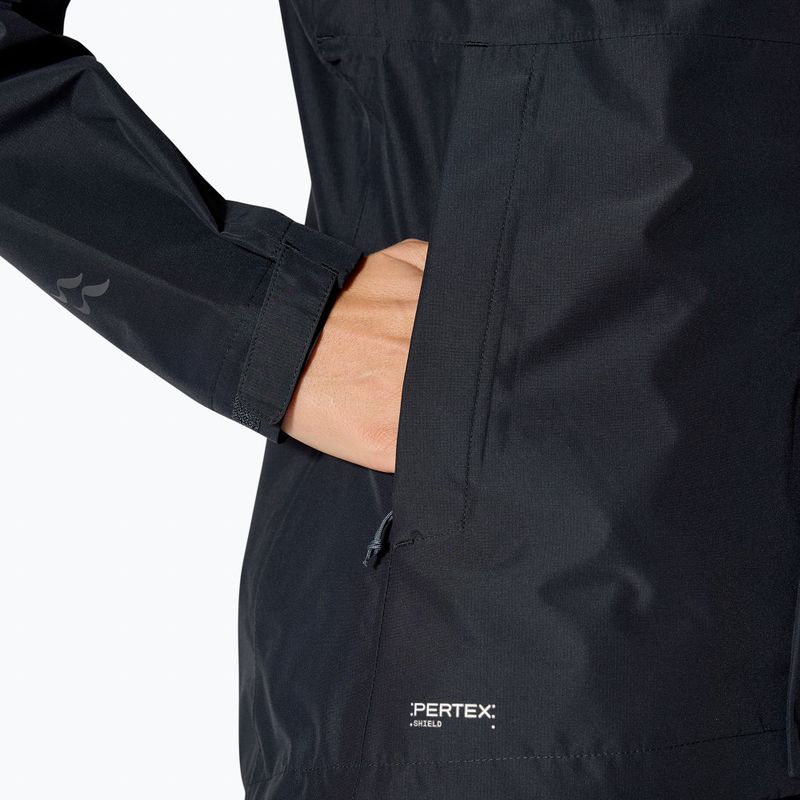 Moteriška lietaus striukė Rab Downpour black 10