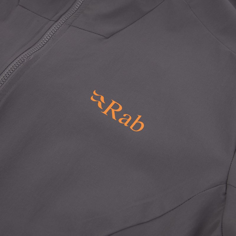 Vyriška softshell striukė Rab Borealis Hoody graphene 3