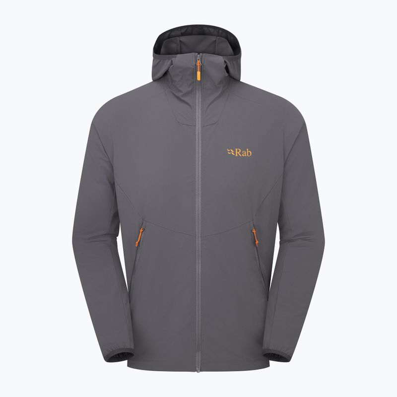 Vyriška softshell striukė Rab Borealis Hoody graphene