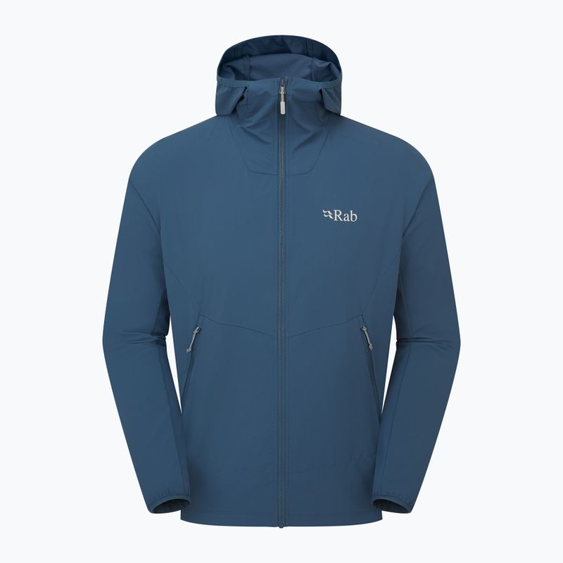 Vyriška softshell striukė Rab Borealis Hoody tempest blue